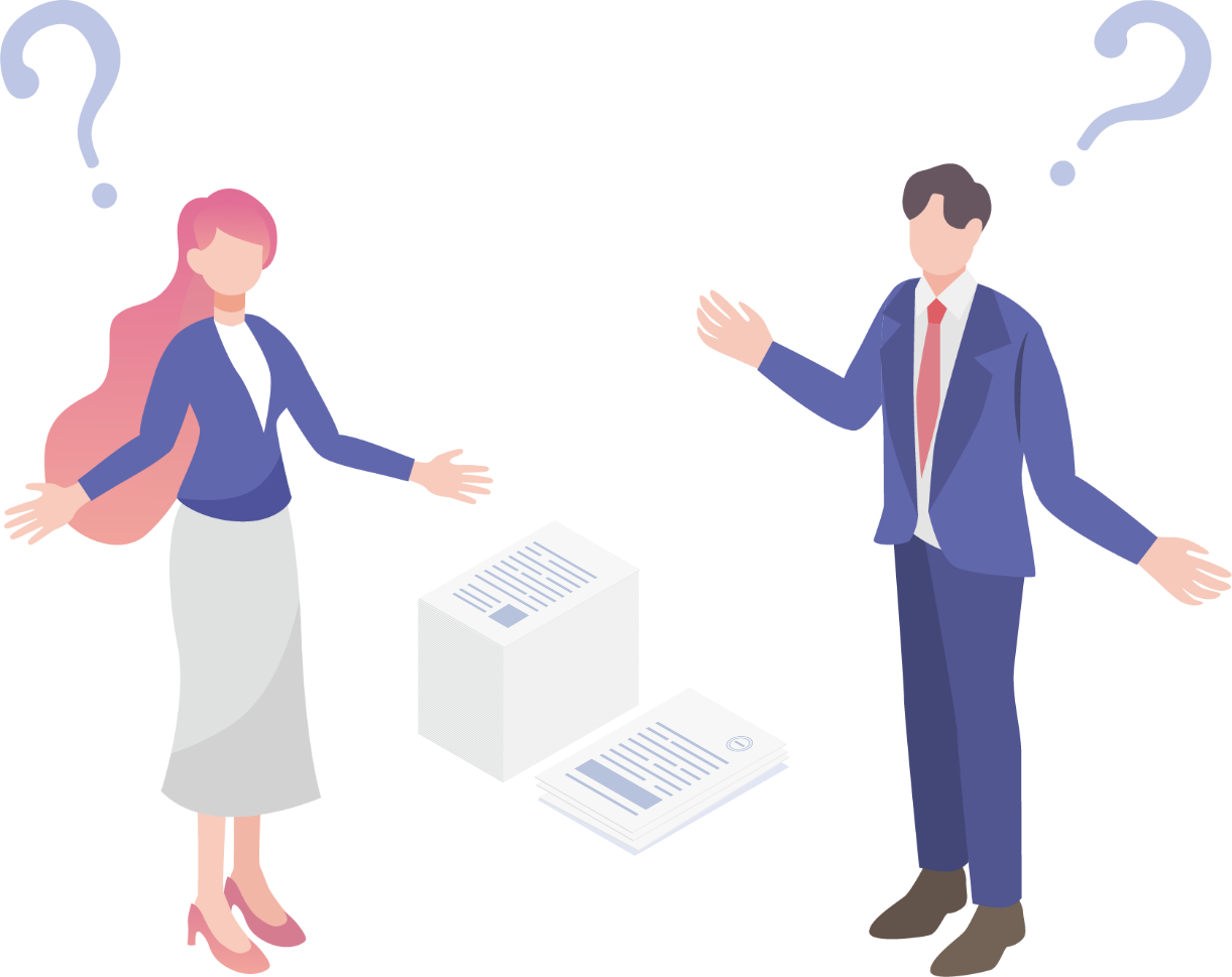 イラスト：お悩み